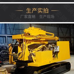 助力青海電網(wǎng)工程光伏打樁機，履帶打樁機