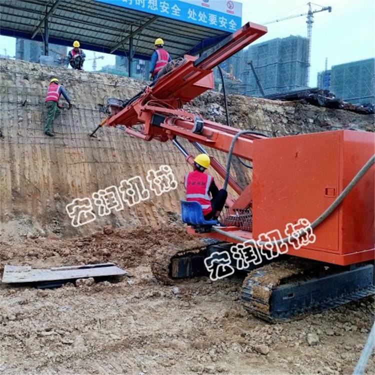 生產(chǎn)多功能液壓錨固鉆機，山體護坡鉆孔機