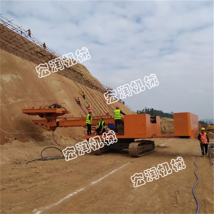 山體護坡鉆孔機，全液壓錨固鉆機現貨出售